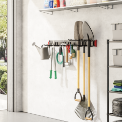 Versatile Heavy-Duty Wall Storage Rack (in 3-Piece Wall Plates)