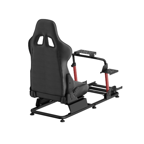  Elite Racing Simulator Cockpit LRS17-BS01 Handles Direct Drive wheels up to 12Nm and heavy-duty pedals. from china(chinese)