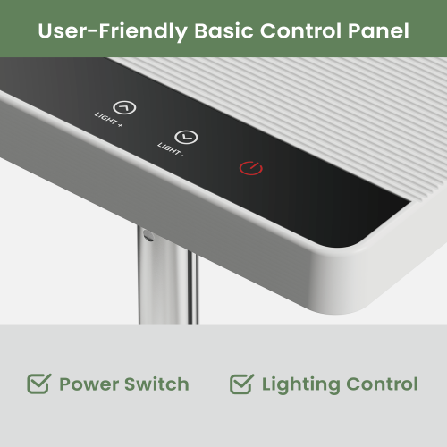 Stylish Transparent-Tank Indoor Gardening System (Basic Control Panel) HGS15-1CB Designed for Style, Built for Growth. from china(chinese)