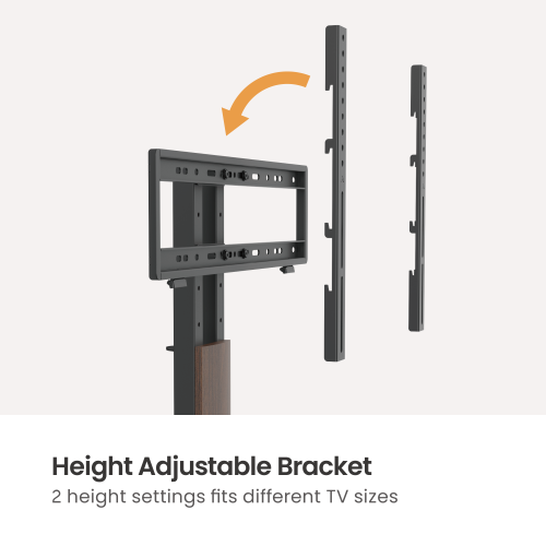 StyleLift Dual Column Tabletop TV Stand LDT03-29MD  Designed for cozy modern living, supports TVs up to 65”. from china(chinese)