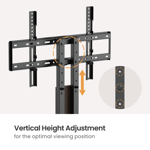 StyleLift Dual Column Tabletop TV Stand LDT03-29MD  Designed for cozy modern living, supports TVs up to 65”. from china(chinese)