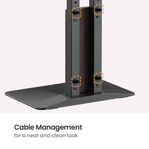 StyleLift Dual Column Tabletop TV Stand LDT03-29MD  Designed for cozy modern living, supports TVs up to 65”. from china(chinese)
