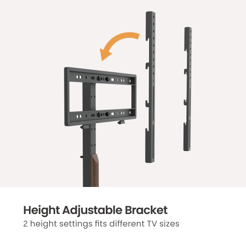 StyleLift Single Column Tabletop TV Stand LDT03-29LS Designed for cozy modern living, supports TVs up to 77”. from china(chinese)