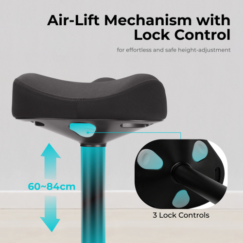 Ergonomic Height-Adjustable Wobble Stool CH04-29 Dynamic Enough for Active Sitting from china(chinese)