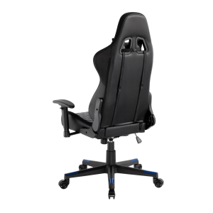 Large Diamond Quilted PU Gaming Chair with Headrest, Lumbar Support and RGB Lights