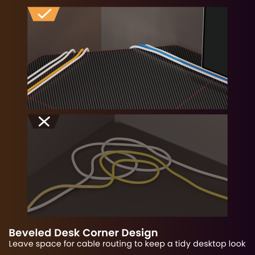 Value-Priced Corner Gaming Desk with Monitor Riser GMD18-1  from china(chinese)