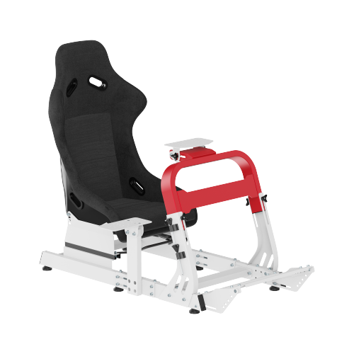 Robust Sim Racing Cockpit with Gear Shift Mount & Seat LRS18-BS02 Wider Adjustment. Enhanced Stability. from china(chinese)