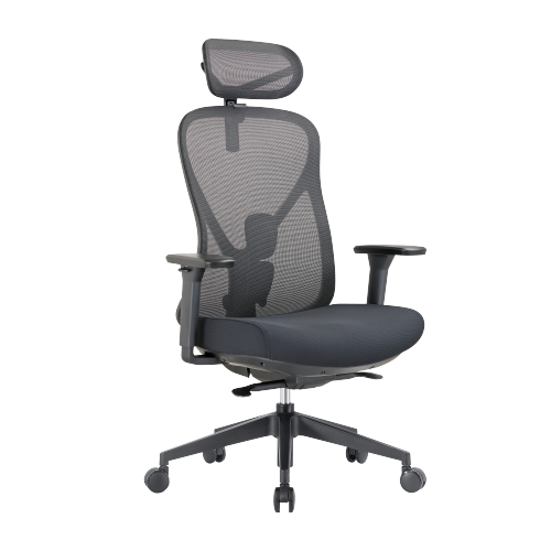Ergonomic Office Chair with Adjustable Headrest, Lumbar Support & Seat Depth OCH01-3 Precision-Tuned Comfort for Demanding Days. from china(chinese)