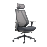 Ergonomic Office Chair with Adjustable Headrest, Backrest & Seat Depth