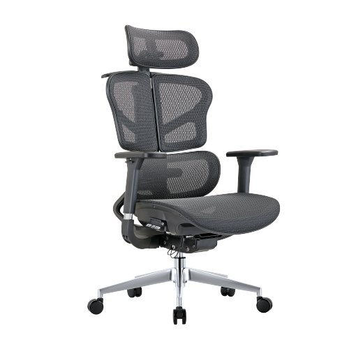 Ergonomic Office Chair with Adjustable Headrest, Backrest, Lumbar Support, Seat Depth & 4D Armrests OCH01-7 Engineered for Unrestricted Precision. from china(chinese)