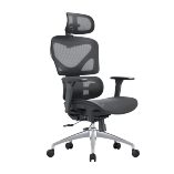 Ergonomic Office Chair with Adjustable Headrest, Backrest, Lumbar Support & Seat Depth