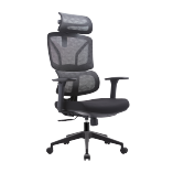ErgonomiOffice Chair with Adjustable Headrest