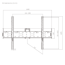 Economy Fixed TV Wall Mount