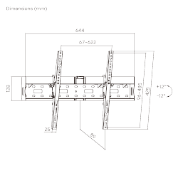 Economy Tilt TV Wall Mount