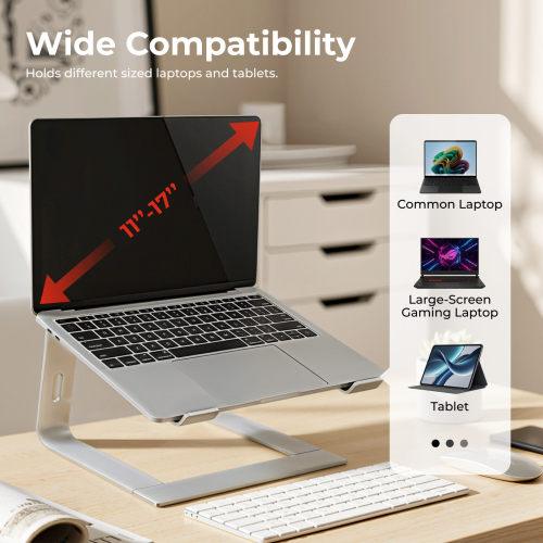 Soporte de Aluminio Ultradelgado para Portátil AR-18 Para Portátiles de 11"-17" from china(chinese)