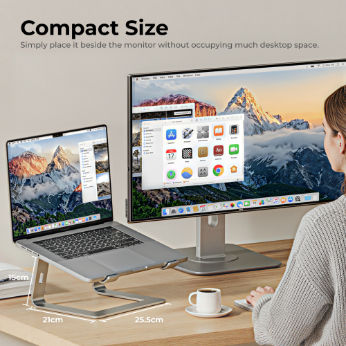 Soporte de Aluminio Ultradelgado para Portátil AR-18 Para Portátiles de 11"-17" from china(chinese)