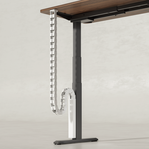 Screw-Mounted Cable Management Spine with Magnetic Channel CC10-17C With Industrial Mecha Style Joint from china(chinese)