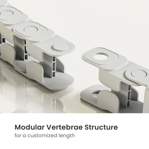 Clamp-Mounted Cable Management Spine CC10-18A With Sleek Joint from china(chinese)