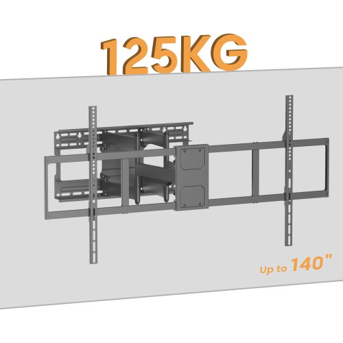 Ultra-Reach Heavy-Duty Full-Motion TV Wall Mount LPA91-6126D Fits 406mm (16''), 457mm (18''), 610mm (24'') stud spacing. from china(chinese)