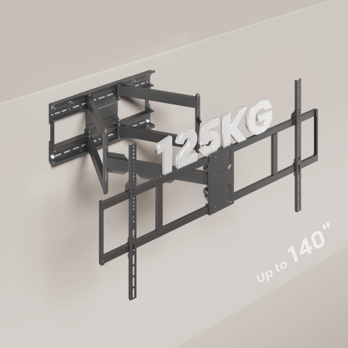 Ultra-Reach Heavy-Duty Full-Motion TV Wall Mount with Super Large Extension LPA91-6126XLD Fits 406mm (16''), 457mm (18''), 610mm (24'') stud spacing. from china(chinese)