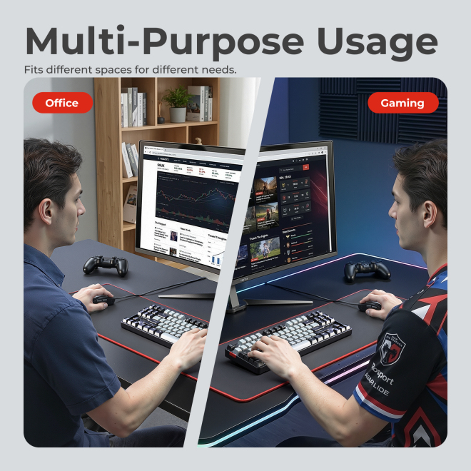 Large Gaming Mouse Pad with Stitched Edges MP06-3 The Best Cheerleader when You are Gaming from china(chinese)