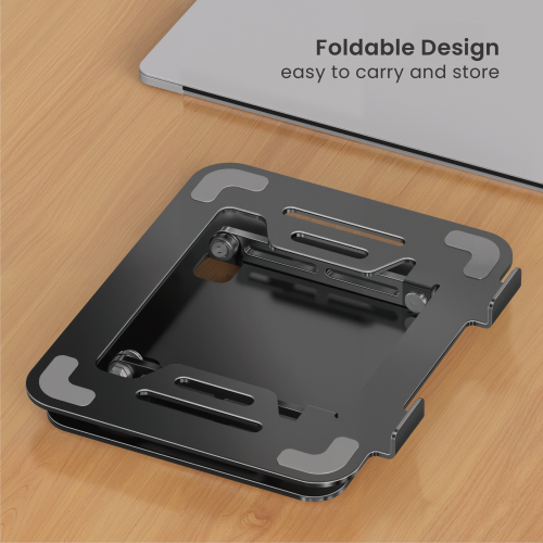  Foldable Stepless Adjustable Laptop Riser LPS01-15 For most 11”-17” laptops, tablets and more from china(chinese)