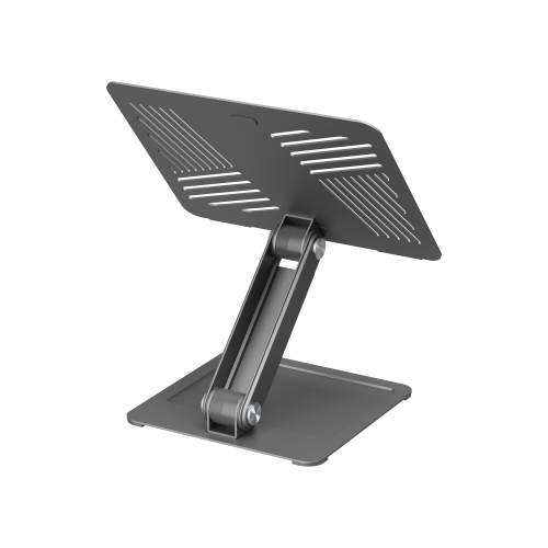 Minimalist Free-Lifting Laptop Riser with Single Arm LPS09-01 Flexible Adjustment & Modern Design Profile from china(chinese)