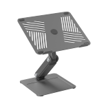 Minimalist Free-Lifting Laptop Riser with Dual Arms