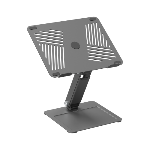 Minimalist Free-Lifting Laptop Riser with Single Arm LPS09-01 Flexible Adjustment & Modern Design Profile from china(chinese)