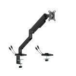 FlexPrecision Cost-Effective Mechanical Spring Monitor Arm with USB 3.0 Ports