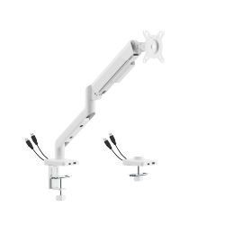 FlexPrecision Cost-Effective Mechanical Spring Monitor Arm with USB 3.0 Ports