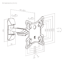 Elegant Full-motion TV Wall Mounts