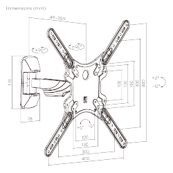 Elegant Full-motion TV Wall Mounts