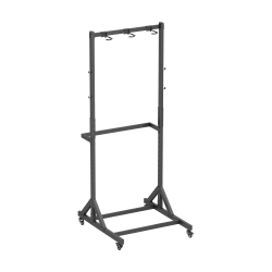 Mobile Freestanding Vertical Bike Rack for 3 Bikes