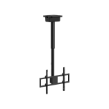 Motorized Swivel TV Ceiling Mount with Mechanical Height Adjustment