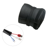 Flexible Cable Wrap Sleeve with Hook and Loop Fastener (85mm/3.3" Width )