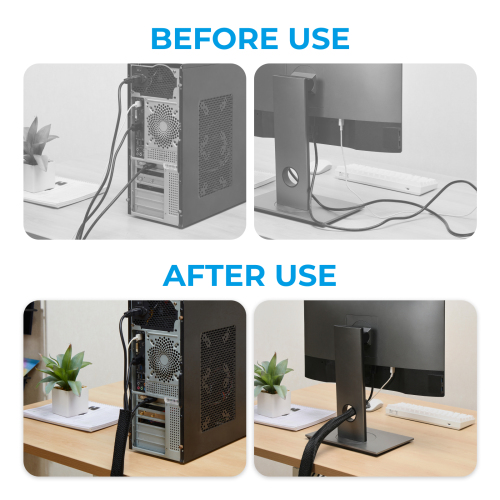 面ファスナー付きフレキシブルケーブルラップスリーブ（85MM/3.3"幅） VS-85 オフィスまたはホームシアターのテレビ、PC、ネットワークエレクトロニクス用 from china(chinese)