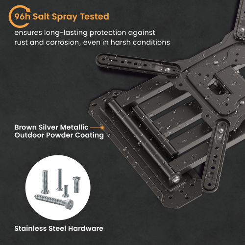 Outdoor Weather-Proof Full-Motion TV Wall Mount with Extra Long Arm LPA84-445XLW For most 23”~65” TVs from china(chinese)