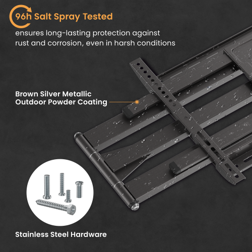 Outdoor Weather-Proof Full-Motion TV Wall Mount with Extra Long Arm LPA84-463XLW For most 43”~80” TVs from china(chinese)