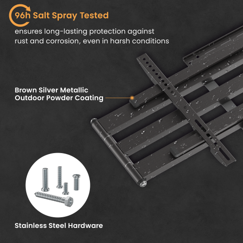 Outdoor Weather-Proof Full-Motion TV Wall Mount with Extra Long Arm LPA84-486XLW For most 43”~90” TVs from china(chinese)
