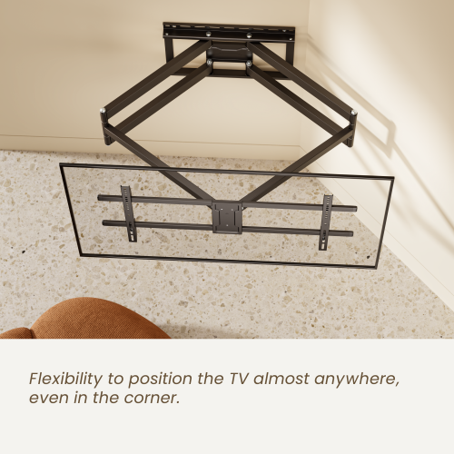 Outdoor Weather-Proof Full-Motion TV Wall Mount with Extra Long Arm LPA84-486XLW For most 43”~90” TVs from china(chinese)