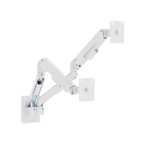 Affordable Dual-Screen Wall-Mounted Mechanical Spring Monitor Arm LDA113-114E Value you need, versatility you want. from china(chinese)