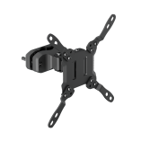 Pivot TV/Monitor Pole Mount with Extension Adapter Arms