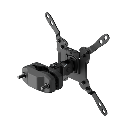 Pivot TV/Monitor Pole Mount with Extension Adapter Arms LDA35-220E Flexible Viewing with Pole Mount Performance from china(chinese)