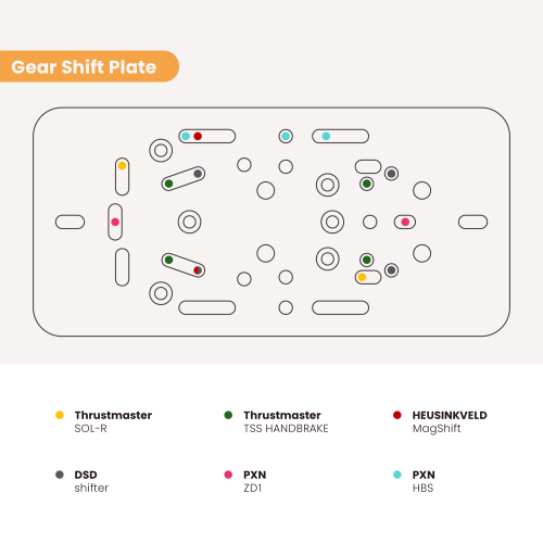 Strix Sim Racing Cockpit with Gear Shift Mount LRS16-BS02 Robust Frame & Broad Compatibility from china(chinese)