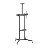 Economy Steel TV Cart with Camera Shelf