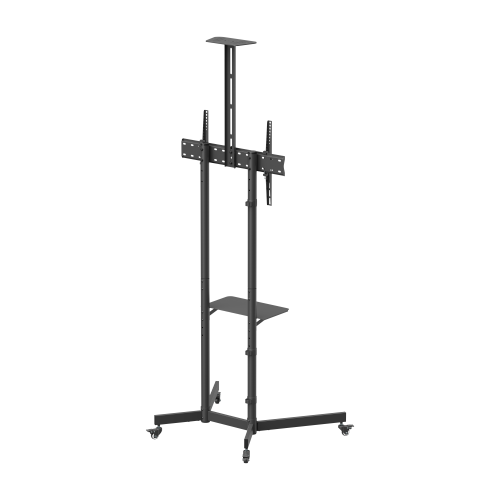 Economy Steel TV Cart with Camera Shelf T1042T Low-cost with good quality, great for limited budgets! from china(chinese)