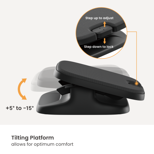 Stepless Adjustable Footrest (with Soft Cushion) FR18-01 Experience endless adjustable comfort that fits you. from china(chinese)