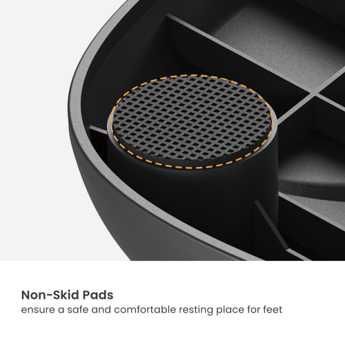 Stepless Adjustable Footrest (with Massage Texture) FR18-02 Experience endless adjustable comfort that fits you. from china(chinese)