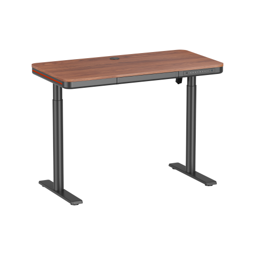 Trendsetting Single-Motor Sit-Stand Desk with RGB Lighting S18-22D-BL Brings next-gen style and performance to modern workspaces. from china(chinese)